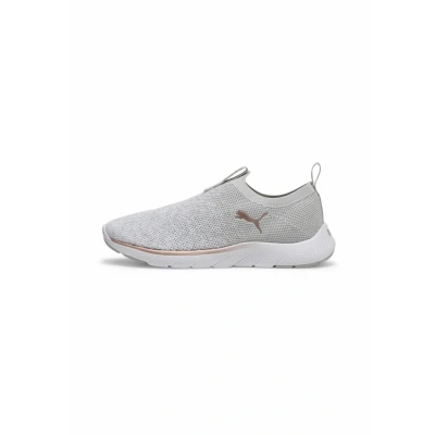 Imagen de PUMA Women Softride Remi Slip on Knit Wn&#039;s Zapatillas para correr en carretera, Ash Gray White Rose Gold Metallic, 39 EU