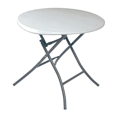 Imagen de LIFETIME 80423 Mesa plegable multiusos resistente, Blanco, 84 x 73,5 cm, Pequeña, UV100
