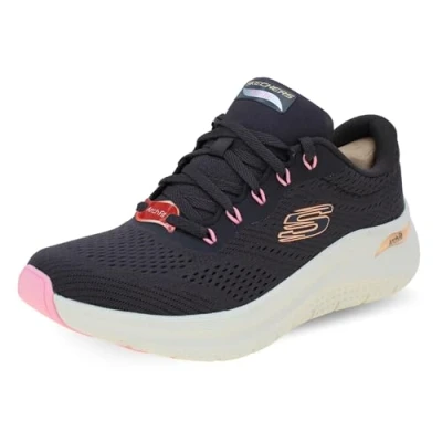 Imagen de Skechers Arch Fit 2.0 Big League, Zapatillas Mujer, Gris, 38.5 EU