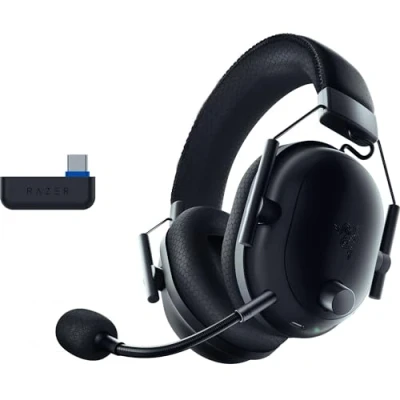 Imagen de Razer Blackshark V2 Pro (Playstation) Auriculares Inalámbricos E Sports para Consola PS5 (Diafragmas Triforce 50mm, HyperSpeed Wireless, Perfil de Audio FPS, Micrófono HyperClear) Negro