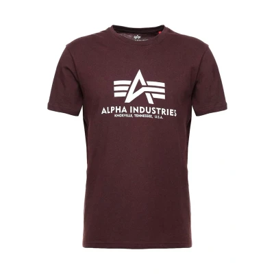 Imagen de Alpha Industries Camiseta estampada, Hombre, Talla: Small, Deep maroon