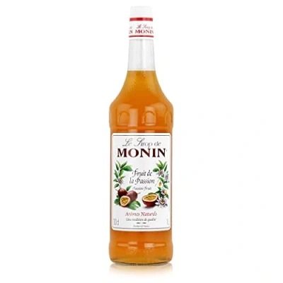 Imagen de Monin, Bourges Le Sirop de Monin fruta la pasión (maracuyá) sirope, 1000