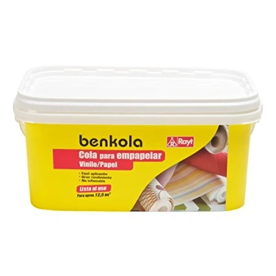 Imagen de Rayt 1760 85 Benkola papel vinilo: Cola para empapelar. Lista al uso. pintado o vinilo con dorso de tejido. 2,5 kg