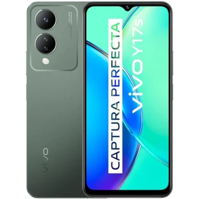 Imagen de vivo Y17s, Smartphone 4 GB RAM + 128 ROM, Triple cámara de 50 MP, Batería 5000 mAh, Pantalla HD+ 6,56 Alto Brillo, Resistencia al Agua IP54, Cuerpo Fino 2.5D, Teléfono móvil Android 13