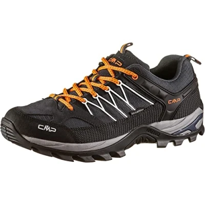Imagen de CMP Rigel Low Trekking Shoes WP, Zapatos de Trekking, Hombre, Antracite Flash Orange Orange, 41 EU