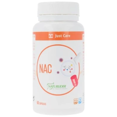 Imagen de Naturlider NAC, N Acetil L Cisteína Complemento Alimenticio a base de 60 Cápsulas