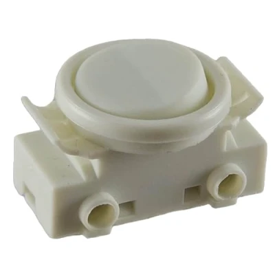 Imagen de interruptor basculante empotrable para lámpara de 2 A, 250 V, incluye anillo y balancín, se adapta como repuesto lámparas cocina, pared, caravanas, etc., color