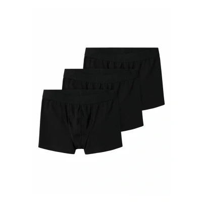 Imagen de NAME IT NKMBOXER 3P Noos Bóxer, Black/Detail:Icon in Waistband, 116 (Pack de 3) para Niños