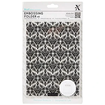 Imagen de Papermania A5 Carpeta para Grabar, Damasco Antecedentes