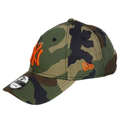 Imagen de New Era League Essential 940 9 Forty Gorra para Hombre, diseño de Camuflaje los Yankees Nueva York, Talla única