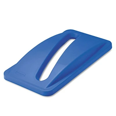 Imagen de Rubbermaid Commercial Products Slim Jim 099135 Tapa para contenedor, color azul