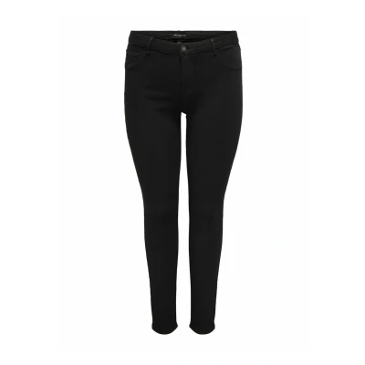 Imagen de ONLY Carmakoma Carthunder PUSH UP REG SK MBD NP Vaqueros slim fit black, Mujer, Talla: 56, Black
