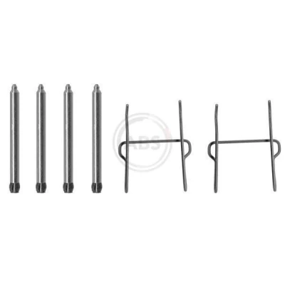 Imagen de A.B.S. 1081Q Kit de accesorios, pastillas frenos CITROËN: AX, Saxo Hatchback, PEUGEOT: 106 II I Hatchback