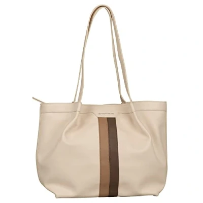 Imagen de TOM TAILOR Violeta, Shopper para Mujer, Mixed Beige, 40 x 14,5 27,5 (LxBxH)
