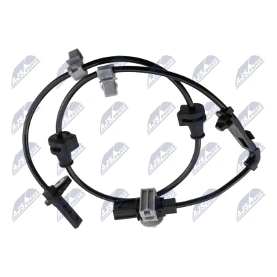 Imagen de NTY HCA HD 150 Sensor de ABS Eje delantero, derecha con cable, pinza/grapa para vehículos Hall 2polos
