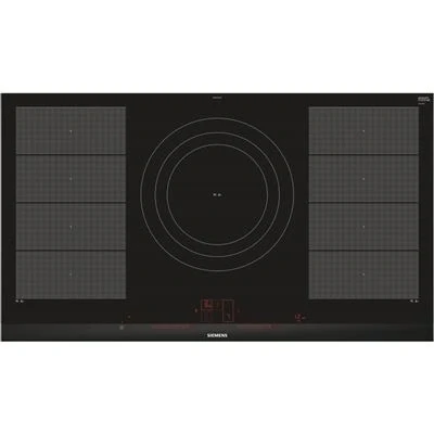 Imagen de Placa inducción Siemens EX975LVV1E, 3 zonas, 32 cm, Negro