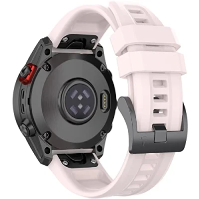 Imagen de BBZ Fenix 7S Correa,20MM Quickfit Correa de reloj silicona suave Compatible con Garmin 7S/Fenix 5S Plus/Fenix 6S Pro/Fenix Solar/Fenix Sapphire Solar