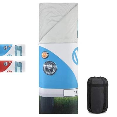 Imagen de Board Masters T1 Bus Saco de Dormir, Unisex Adult, Azul, One Size