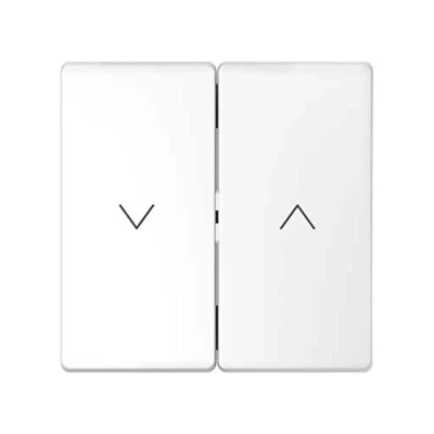 Imagen de Schneider Electric MTN3855 6035 Tecla Simple para Mecanismo de Persiana La Gama D Life, Blanco Ártico