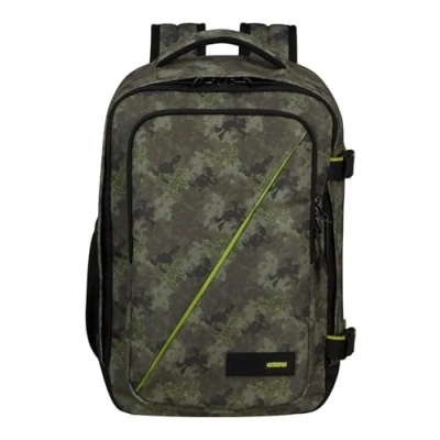Imagen de American Tourister Take2Cabin Disney Bolsa de cabina Ryanair 25 x 20 40 cm, 24 L, 0.50 kg, equipaje mano, mochila avión S para subasientos, Multicolore (camuflaje pato Donald)