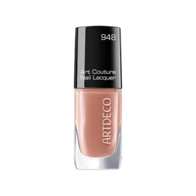 Imagen de ARTDECO Art Couture Nail Lacquer Pearl Esmalte de uñas con efecto brillo vinilo único y pincel Perfect Coat Brush 1 x 10 ml