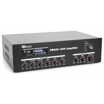 Imagen de Power Dynamics PBA60 Amplificador Mono de Linea 100V 60W