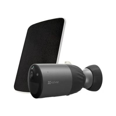 Imagen de EZVIZ 4MP Camara Vigilancia WiFi Exterior con Panel Solar,Batería Recargable de 270 Días, 2K+ Cámara IP Seguridad,Visión Nocturna a Color,Audio Bidireccional,Incorporada 32GB eMMC, BC1C eLife Kit