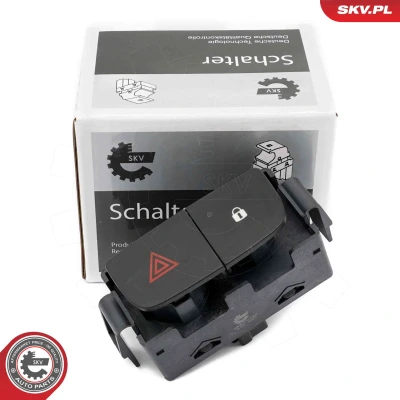 Imagen de ESEN SKV 36SKV729 Interruptor intermitente de aviso 6 RENAULT: Trafic 3