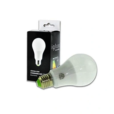 Imagen de IGLUX BOMBILLA ESTANDAR XST 1227 C , 12W E27 3000ºK ANGULO 120 1000 LUMENES IP 20