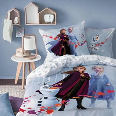 Imagen de CTI Frozen 2 Juego de ropa cama infantil (135 x 200 cm y 80 cm, 135 cm), diseño