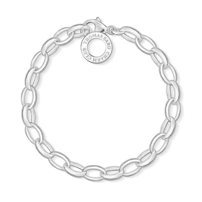 Imagen de Thomas Sabo Pulsera con dijes clásica grande de plata ley 925 X0032 001 12 S