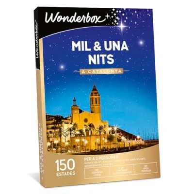 Imagen de WONDERBOX Caja Regalo MIL &amp; una NITS a Catalunya Estancia con Diferentes Opciones Elegir Entre 200 estancias mágicas para Dos Personas.