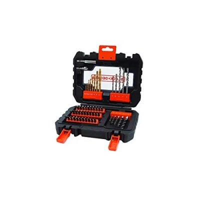 Imagen de BLACK+DECKER A7232 Juego atornillar y taladrar 0 W V Set de 50 Piezas