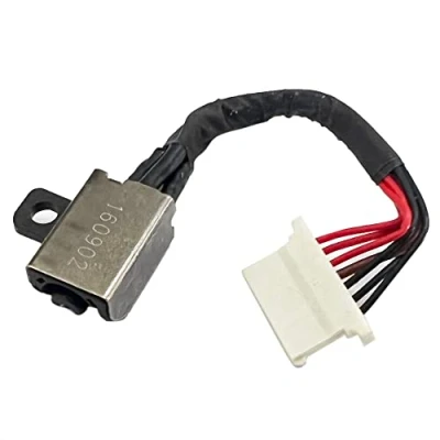 Imagen de Gintai Conector DC Dock Port Clavija Alimentación Placa de Conexão Jack Cable Compatible Recambio para DELL Vostro 14 5471 Ins piron 5370 P87G P88G TV8K5 0TV8K5 CN V8CT9 0V8CT9