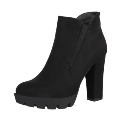 Imagen de Elara Botines Mujer Chunkyrayan EL800 Schwarz 37