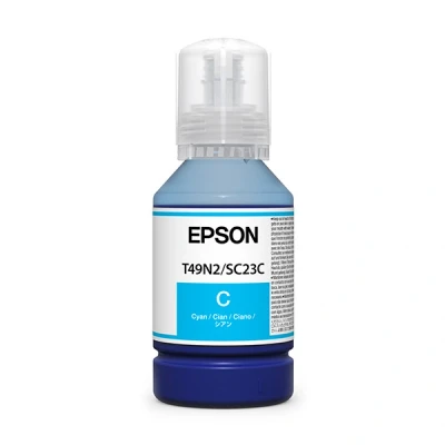 Imagen de Epson Surecolor SC F100/SC F500 UltraChrome DS Cyan Ink T49N200 (140 ml)