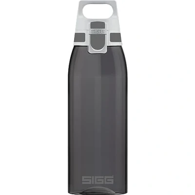 Imagen de SIGG Total Color Anthracite botella cantimplora (1 L), hermética sin sustancias nocivas, resistente y ligera de plástico tritán
