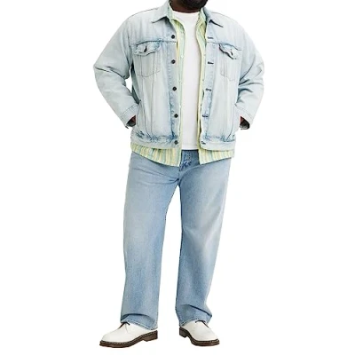 Imagen de Levi&#039;s Plus 501 Original Vaqueros rectos light blue denim,, Hombre, Talla: 40x34, denim,