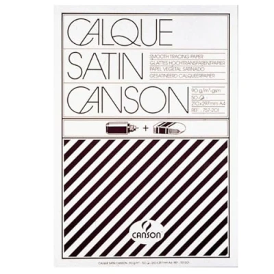 Imagen de CANSON Transparentpapierblock, DIN A4, 90 g/qm, 50 Blatt