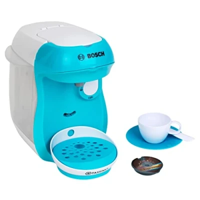 Imagen de Theo Klein 9520 Máquina de café Bosch Tassimo Happy, con Sonido, opción llenado Agua y función Flujo Agua, 20 cm x 16 cm, Juguetes para niños a Partir 3 años