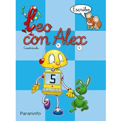 Imagen de Leo con Álex 5. Escribo. Cuadrícula (Leo Alex) 9788424109042