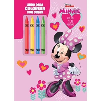 Imagen de Minnie. Libro para colorear Con ceras 2: pegatinas (Disney. Minnie)