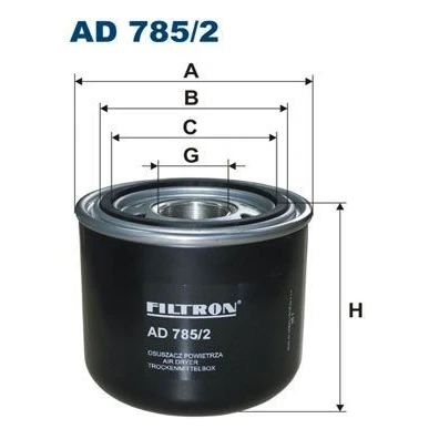 Imagen de FILTRON AD 785/2 Secador de aire, sistema aire comprimido DAF: CF 75