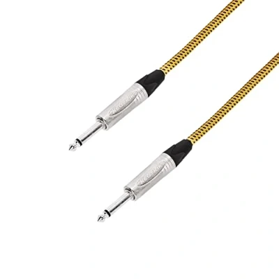 Imagen de Adam Hall Cables 5 STAR IPP 0600 Vintage Cable para instrumentos Neutrik (6,3 mm, conector jack de 6,3 6 m)