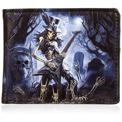 Imagen de Nemesis Now B3131H7 Play Dead James Ryman Cartera (10 cm), Color Negro