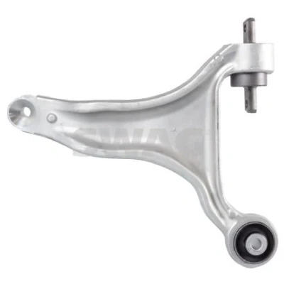 Imagen de SWAG 55 93 2511 Barra oscilante, suspensión de ruedas con apoyo Eje delantero, izquierda Brazo oscilante transversal Aluminio
