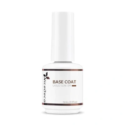 Imagen de Nicedeco Base Coat Semipermanente Esmaltes Semipermanentes para Uñas Capas UV LED Soak Off De Gel 15ml