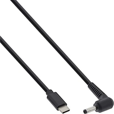 Imagen de InLine® Cable de Carga USB Tipo C a portátil BenQ/ASUS (Redondo/pequeño), 2 m