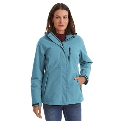 Imagen de Killtec KOW 140 WMN Jckt Chaqueta de invierno con capucha desmontable, Color azul, 42 para Mujer