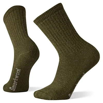 Imagen de Smartwool HIKE Classic Edition FULL Cushion Solid CREW Calcetines de deporte, Talla: Medium, Military olive